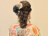 卒業式ヘアセット　￥5500→￥4950