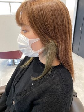ヘアーアンドネイルサロン キララ(hair&nail salon KIRARA) インナーカラー