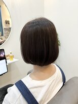 オアシス(oasis)&nbsp;大人かわいい　顎ラインボブ　髪質改善カラー