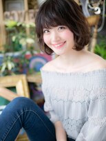 カバーヘア ブリス 上尾西口店(COVER HAIR bliss)&nbsp;シースルーバングショートパーマウルフボブh2上尾20代30代40代!