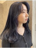 【ブルーカラー】【さりげないパープルインナー】