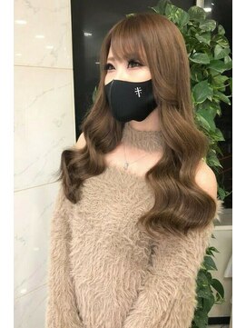 リア 大阪梅田(Ria) ~アッシュベージュシールエクステ~【Ria 大阪 梅田】