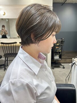 レトン 銀座(leton) 前下がりショート/前髪/マチルダボブ/大人ショート/銀座
