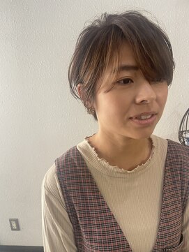 ヘアアンドスペース ベロン(hair&space velon) 扱いやすいショートヘア