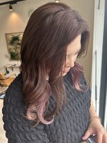 スタイル(STYLE)&nbsp;インナーカラーピンク