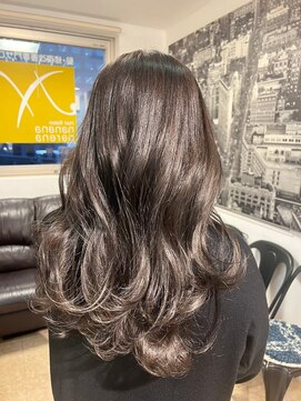 ナナナ パレナ 宝塚店(nanana parena) 大人女性のデジパ♪コテ巻き風パーマの大きめ艶カール!