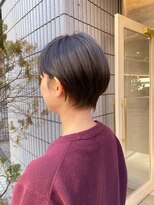 シュク 高円寺(SYUK)&nbsp;SYUK kazu 【高円寺 顔まわりカット 髪質改善 ハイライト 】