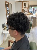 【harurara hair大分/明野】ツーブロックマッシュ×パーマ