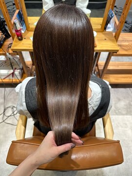 アヴァンス 西宮北口(AVANCE.) 髪質改善カラー×アッシュベージュ