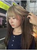 ルーツカラー/デザインカラー/レイヤーカット/顔まわり