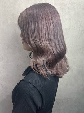 ルノン(LUNON) ラベンダーグレージュ/ブリーチカラー