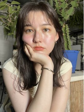 ベル 銀座5丁目店(Belle) ウェットヘアが可愛い◯ミディアムニュアンスパーマ【銀座】