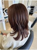 グレージュ系ウルフレイヤー