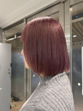 アース 高円寺店(HAIR & MAKE EARTH) くすみピンク♪