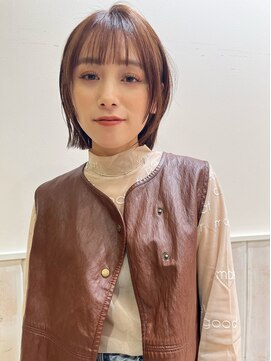 ネオリーブソラ 相模大野店(Neolive sola) ボブレイヤー レイヤーボブ 切りっぱなしボブ