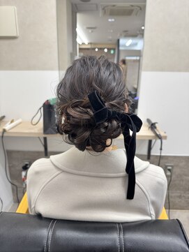 ジゼル 博多(GiseL) 【Asuka】結婚式参列ヘアセット♪【博多美容室】