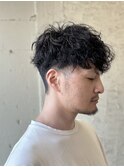 新宿/メンズパーマ/ショート