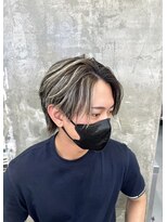 メンズサロン キング 梅田店(Men’s salon K!ng)&nbsp;波巻きツイストスパイラルパーマ/フェザーパーマ/眉毛/メンズ