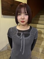 コレットヘアー ザモリオカ(Colette HAIR the MORIOKA)&nbsp;深みのあるレッド×BOB