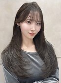 【瀬谷凌人】韓国レイヤーカット