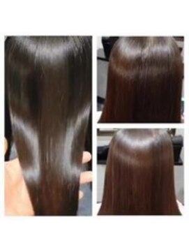 エイモアヘアサロン(A more hair salon) 【縮毛矯正】+【ダメージ修復トリートメント】