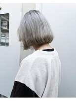 ネオリーブ ジューク 日吉店(Neolive JuQ)&nbsp;日吉/綱島　ホワイトグレージュミニウルフデジタルパーマ