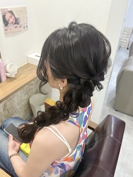 キュア(CURE) サイド編みおろし