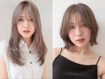 ソレイユ シンサカエ(SOLEIL SHINSAKAE)の写真/【豊橋】《髪質改善/透明感》が人気の理由！髪質や肌色を見極めた似合わせカラーで最旬トレンドstyleに♪