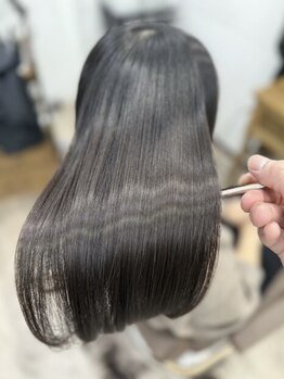 アーシェ 横浜店(A'SHE)の写真/最高級ケア髪質改善[カット+Oggiotto or TOKIOスチームTr(超音波付)¥6000/カット+話題のトステアTr¥6000]