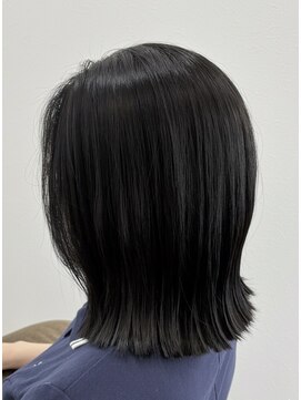 アンジュールヘアーワークス(1//jour hairworks) 秋はブルーブラックで清楚なイメージチェンジしませんか？