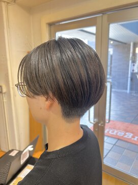 オーガニックマインド 坂戸 鶴ヶ島(organic+mind) 20代30代ハンサムショート×前髪長め◎大人可愛い小顔ヘア