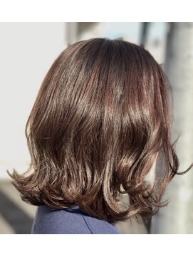 ルカヘアー(Luca hair) 外はね重め・クリアヴェールカラー