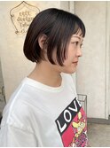 ミニボブ/顔まわりレイヤー/