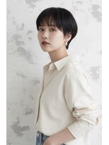 ニコフル(Nico-Hulu)&nbsp;耳掛けショート×ブラック【人形町/浜町/水天宮】