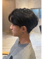 アテーサ 赤羽店(ATTESA)&nbsp;刈り上げセンターパート/メンズパーマ/赤羽/赤羽岩淵