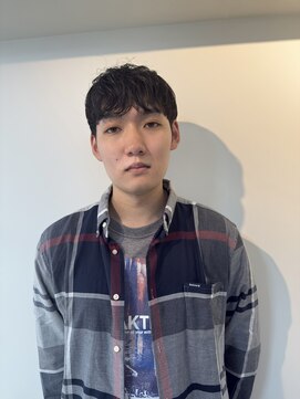 シンク(sync) 癖毛を活かしたメンズショート