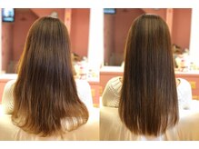 ヘアーサロン ラプンツェル(hair salon Rapunzel)の雰囲気（髪質改善ビフォーアフター）