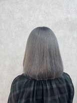アン(Hair make un)&nbsp;グレーカラー♪