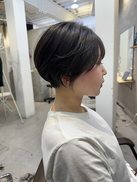 エン(en.) 大人ショート/抜け感シルエットショート