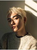 フェザーショート/刈り上げショート/ニュアンスデザイン/メンズ