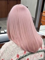ニコトウキョウ 新宿(nico TOKYO)&nbsp;ダブルカラーミルクティーピンクホワイトパープルハイトーン韓国