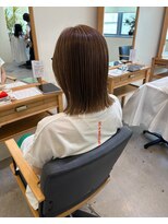 ヘアーポケット リタ(HAIR POCKET ritta)&nbsp;極細ハイライト×切りっぱなしボブ