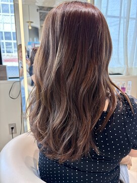 コンティロミー(CONTI ROMMY.) ミントベージュオリーブベージュ顔まわりカットブリーチなしW