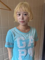 ジェスター(JESTER)&nbsp;〈atsuno〉フレンチなブロンドボブ