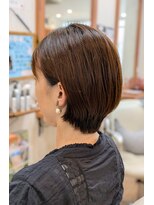 ユニティ 小田急相模原店&nbsp;小顔見えショートボブ【小田急相模原/白髪染め/髪質改善】