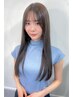 【自然な仕上がり】カット+ナチュラル縮毛矯正+★★★★tr¥23500