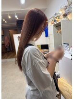 オリビアヘアー(OLIVIA HAIR)&nbsp;学生さんカラー☆ブリーチなしかわいいピンクブラウン