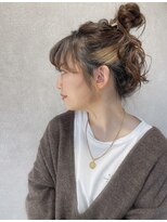 リコ ヘアアンドリラクゼーション 名駅店(LICO HAIR＆RELAXATION)&nbsp;簡単お団子アレンジ　名古屋/名駅