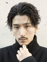 RETOUCH by fifth 銀座 ll Men's salon【10月26日NEW OPEN(予定)】&nbsp;銀座メンズパーマルーズパーマシャドウパーマセンターパート緩め