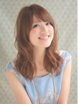 アニュー エアー(anew aeir)&nbsp;セミロングのゆるふわウェーブ